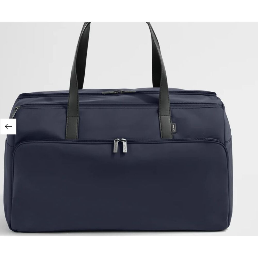 AWAY Garment Duffle in Navy Blue